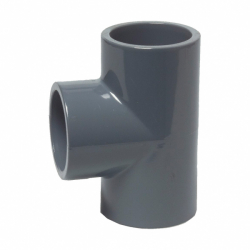 PVC-U T-Stück 20mm 90 Grad DIN 8063, PN16