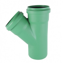 PP 110mm T-Stück 45° KG2000 