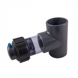 KHB Inline-Mischer 110mm mischt Ozon, Luft oder Sauerstoff, 30'000 l/h