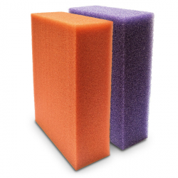 Ersatzschwamm Set rot/violett, passend für Oase®* BioTec ScreenMatic 18/36/60000/140000/145000