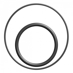 Oase Bitron C 36 / 55 Watt O-Ring Set 1 x Quarzglas, 1 x UV-C Kopf