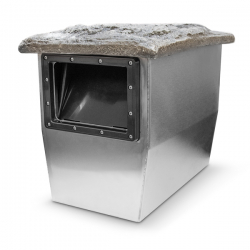 Kobre®Tec Edelstahl Skimmer Schwerkraft / gepumpt