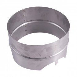 INOX Einsatz für Bodenablauf 110mm (220mm) für Kiesboden mit Rundkies 9-16mm