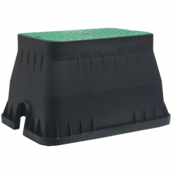 Erdschacht Rechteckig mit Deckel, klein L=405, B=275, H=325mm