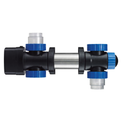 Kobre®Tec UV-C 18 Watt Teichklärer Edelstahlgehäuse, 4 Anschlüsse