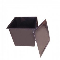 Pumpenschacht Polyester mit Deckel Grösse: LxBxH: 70x70x62 cm