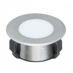 schegoLUX-base Einbaustrahler weiss 3 x LED 0,2 Watt, Durchmesser 34mm