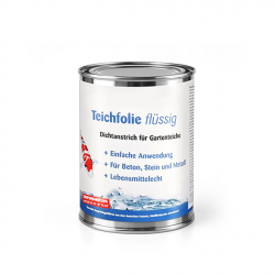 Teichfolie flüssig 1 Liter ausreichend für ca. 1.5m2