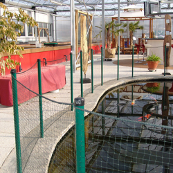 Teich-Umrandungsnetz 80cm hoch 
