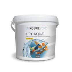 Kobre®Pond Optiaqua 2.5 Kg reicht für ca. 4 Monate bei 10'000 Liter