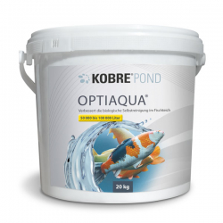 Kobre®Pond Optiaqua 20 Kg reicht für ca. 6 Monate bei 50'000 Liter