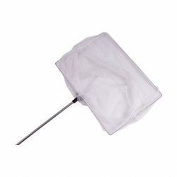 Laubkescher rechteckig 25x17cm fein Stiellänge 42,5cm