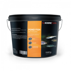 Kobre®San Pond Fish, Micro Pellets 1.5 mm, 1500g für Moderlischen, Bitterlinge, Gründling usw.